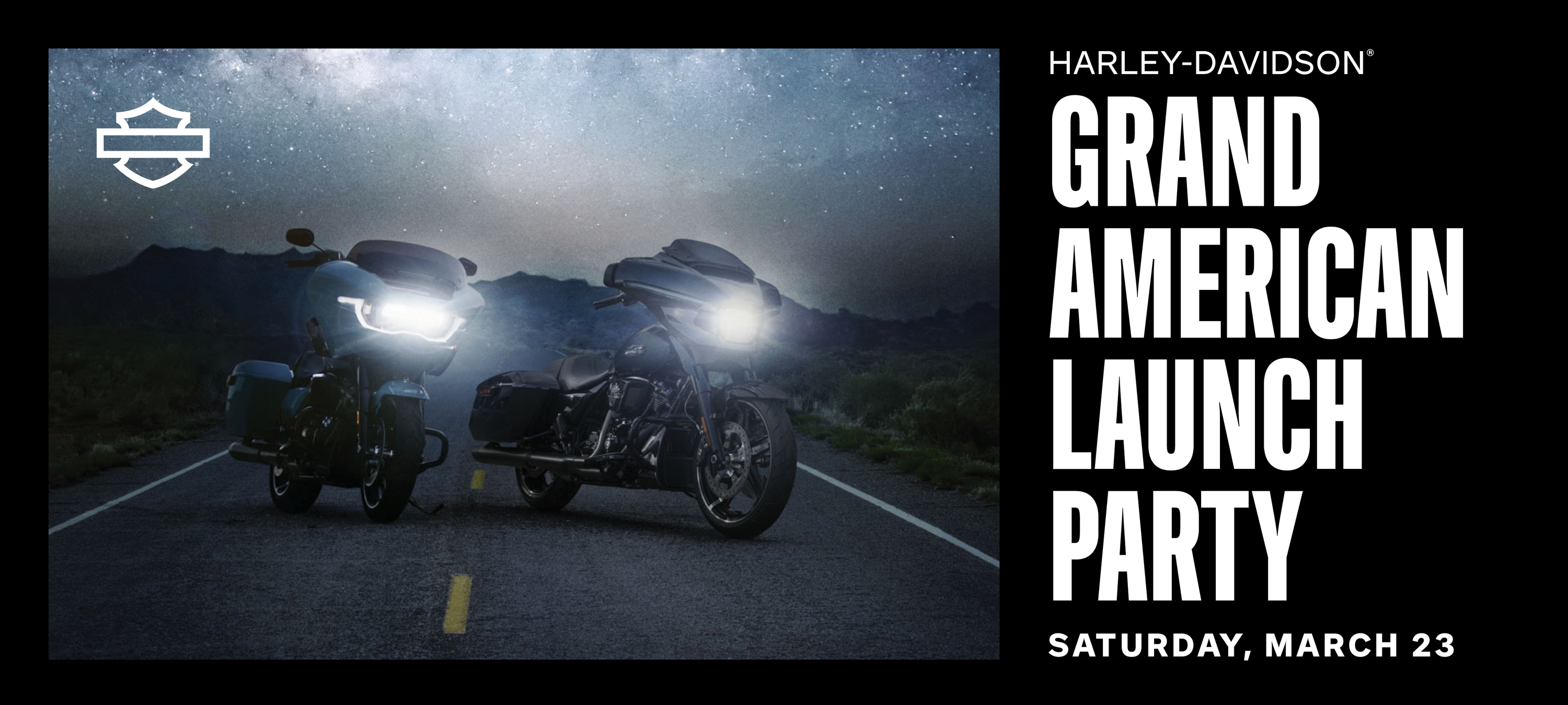 Grand American Launch Party Graphic